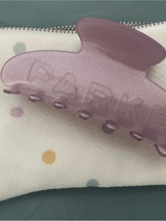 Parke Accessories - PARKE Sparkly Purple Claw Clip
